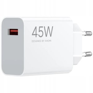 Xiaomi Ładowarka Sieciowa Usb A Qc3.0 3A 45W Mdy-17-Ef Biała 2