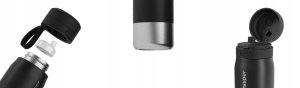Wessper Butelka filtrująca B2 STAINLESS STEEL Actitex™ 700ml Black (WES276-700-BK_K) 2