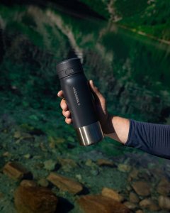 Wessper Butelka filtrująca B2 STAINLESS STEEL Actitex™ 700ml Black (WES276-700-BK_K) 9