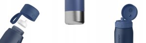 Wessper Butelka filtrująca B2 STAINLESS STEEL Actitex™ 700ml Blue (WES276-700-BL_K) 2
