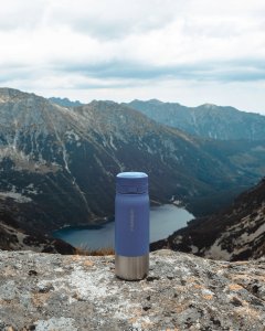 Wessper Butelka filtrująca B2 STAINLESS STEEL Actitex™ 700ml Blue (WES276-700-BL_K) 7