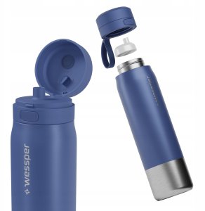 Wessper Butelka filtrująca B2 STAINLESS STEEL Actitex™ 1000ml Blue (WES276-1000-BL_K) 6