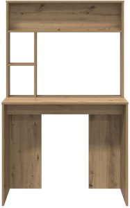 Biurko vidaXL Dąb Artisan 91 cm x 50 cm 4