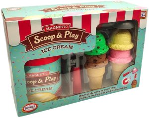 Lodziarnia - magnetyczny zestaw do serwowania lodów 5