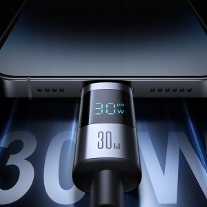 Kabel USB Joyroom USB-C - Lightning 1.2 m Czarny (6956116721374) 3