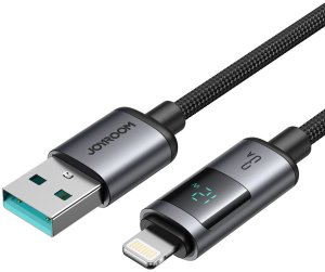 Kabel USB Joyroom USB-A - Lightning 1.2 m Czarny (6956116722586) 2