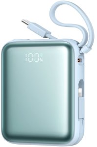 Powerbank Joyroom JR-PBF27 22,5W 10000mAh z dwoma wbudowanymi kablami - niebieski 6