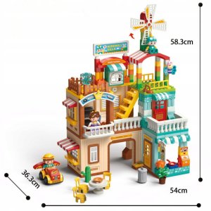 Klocki konstrukcyjne willa Windmill 275 elementÃ³w 3