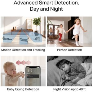 MERCUSYS MC200 domácí/indoor kamera (2MP, Full HD 1080p, IR 12m, WiFi, microSD) 6