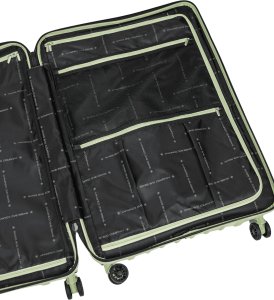 Duża walizka SwissBags Tourist 75 cm zielony Uniwersalny 9