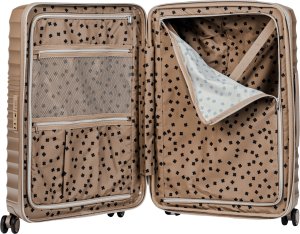 Duża walizka SwissBags Cruise 75 cm szampański Uniwersalny 9