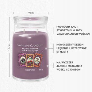 Yankee Candle Signature Mystical Tarot Card Swieca Duza 567g 3