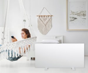 Grzejnik na podczerwień panel grzewczy promiennik IR 770W WIFI 60x120 cm biały 10