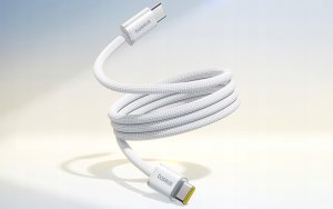 Kabel USB Baseus USB-C - USB-C 1 m Biały (6932172691370) 4