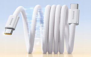 Kabel USB Baseus USB-C - USB-C 1 m Biały (6932172691370) 7