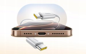 Kabel USB Baseus USB-C - USB-C 1 m Biały (6932172691370) 9