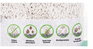 DIAMENTIQ Żwirek Tofu zbrylający 4 kg MATCHA 2