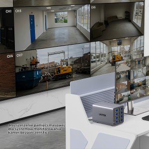 Kieszeń Unitek Obudowa RAID do dysku SATA 2.5''/3.5'' 8 trybów 80TB USB-C 8
