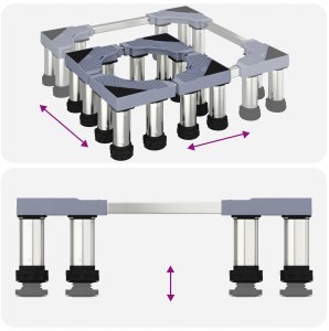 Podstawa do pralki regulowana 300 kg Lumarko! 8