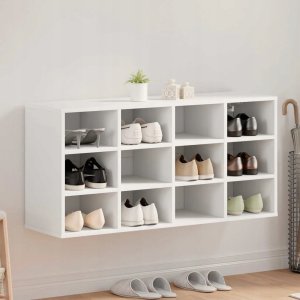 vidaXL Szafka na buty Biały 103x30x51 cm Lumarko 2
