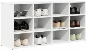 vidaXL Szafka na buty Biały 103x30x51 cm Lumarko 3