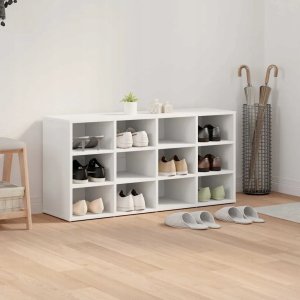 vidaXL Szafka na buty Biały 103x30x51 cm Lumarko 4