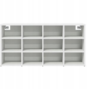 vidaXL Szafka na buty Biały 103x30x51 cm Lumarko 5
