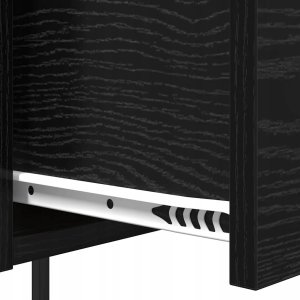 Szafka Nocna z szufladą 2 pcs Czarny dąb 42 x 41 x 56 cm Lumarko! 11