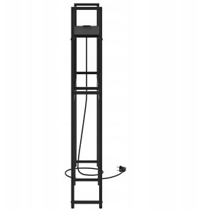 Zagłówek do przechowywania Z zagłówkiem Czarny dąb 75 cm Lumarko! 6