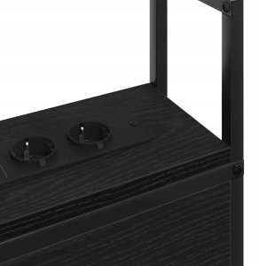 Zagłówek do przechowywania Z zagłówkiem Czarny dąb 75 cm Lumarko! 8