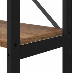 Półka na książki Stare drewno 156 x 25 x 167.5 cm Lumarko! 8