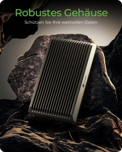 ICY BOX IB IB-1920M-C42 USB4 M.2 NVMe Gehaeuse USB4 Gen 3x2 Type-C up to 40 Gbit/s werkzeuglos Aluminium mit Waermeleitpad 3