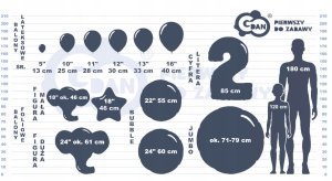 Balon foliowy Motyl 2