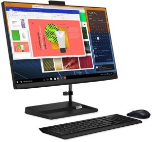 Lenovo IdeaCentre AIO 3 24ALC6 / F0G1012CGE-G / AMD Ryzen 5 / 16GB / SSD 1TB / AMD Radeon / FullHD / Win 11 Pro / Czarny 2