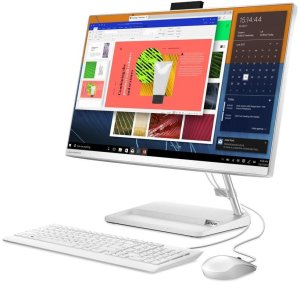 Lenovo IdeaCentre AIO 3 24ALC6 / F0G1011WUK-02 / AMD Ryzen 5 / 16GB / SSD 512GB / AMD Radeon / FullHD / Win 11 / Biały 2