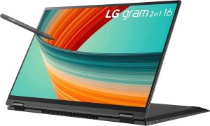 Laptop LG gram 16 / 16T90R-K.AAC7U1 / Intel i7-13 / 16GB / SSD 512GB / Intel Xe / WQXGA / Dotyk / Win 11 / Czarny 4