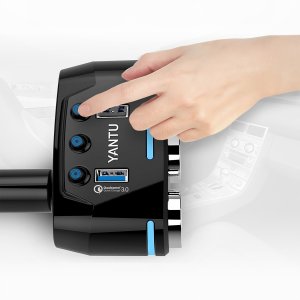 Rozdzielacz gniazda zapalniczki ładowarka 2x USB-A LCD 12/24 V 100 W Rozdzielacz gniazda zapalniczki ładowarka 2x USB-A LCD 12/24 V 100 W 3