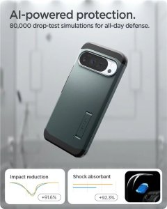 Spigen Tough Armor MagSafe, abyss green - Google Pixel 10 Pro XL 4