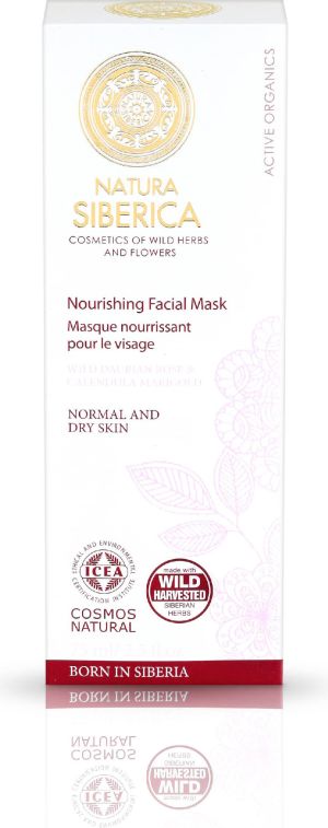 Natura Siberica Nourishing Facial Mask Odżywcza Maseczka Do Twarzy 75ml 2