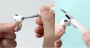 LAUT KLEAN White Earbuds and mobile device cleaning pen 3