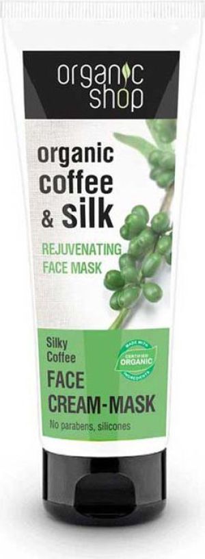 Organic Shop Odmładzający Krem- Maska do Twarzy Kawa & Jewab 75ml 1