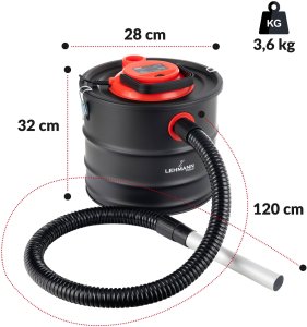 ODKURZACZ DO POPIOŁU LEHMANN ASHER 18 14