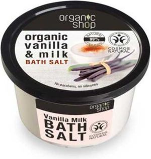 Organic Shop Wanilia i Mleko, Sól do Kąpieli 250ml 1