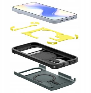 Spigen Tough Armor MagSafe, abyss green - Google Pixel 10 Pro/Pixel 10 5