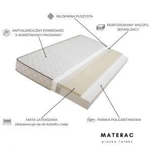 Łóżko piętrowe JULITA 200x80 szare drewniane trzyosobowe z szufladami KOCOT KIDS 9