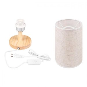 Lampa biurkowa Hilda E27 biała WD 6