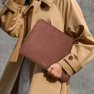 Etui Tech-Protect Pokrowiec Fleece Laptop 13-14 Brown 11