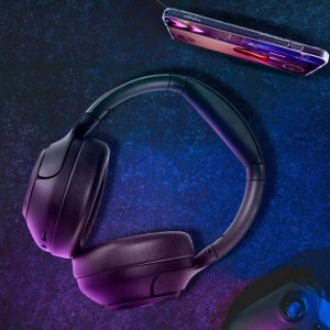 Bezprzewodowe słuchawki nauszne Spigen SA2403 ANC Pro Headphones Black 6