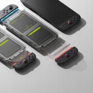 Ringke Szkło hartowane Easy Slide do Nintendo Switch 2 Clear [2 PACK] 4