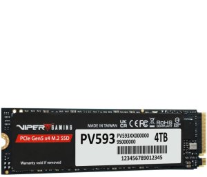 Dysk SSD Patriot Viper PV593 4TB M.2 2280 PCI-E x4 Gen5 NVMe (PV593P4TBM28H) 2